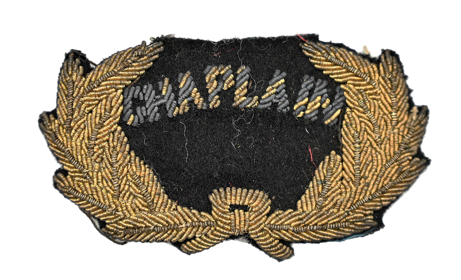 EMBROIDERED BULLION CHAPLAIN’S INSIGNIA 