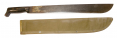 U.S.M.C. COLLINS & CO. MACHETE DATED 1943 WITH SCABBARD