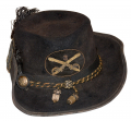 SPECTACULAR IDENTIFIED CAVALRY OFFICER'S SLOUCH HAT – GEORGE W. STARR, 3RD WEST VIRGINIA CAVALRY