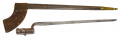 M-1855 SPRINGFIELD SOCKET BAYONET WITH MAKER MARKED SCABBARD