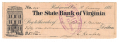 JAMES L. KEMPER SIGNED BANK CHECK, 1886