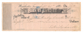 EDMUND KIRBY SMITH (1824–1893) SIGNED BANK CHECK, 1892