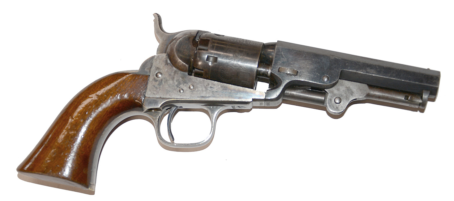 A BEAUTIFUL EARLY CIVIL WAR MODEL 1849 COLT POCKET REVOLVER
