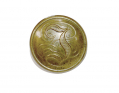 CONFEDERATE SCRIPT “I” JACKET BUTTON 