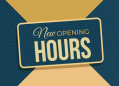 NEW SHOP HOURS EFFECTIVE JULY 13, 2026