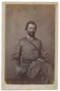 INK ID SEATED VIEW OF 77TH NORTH CAROLINA MAJOR WILLIAM S. BRADSHAW