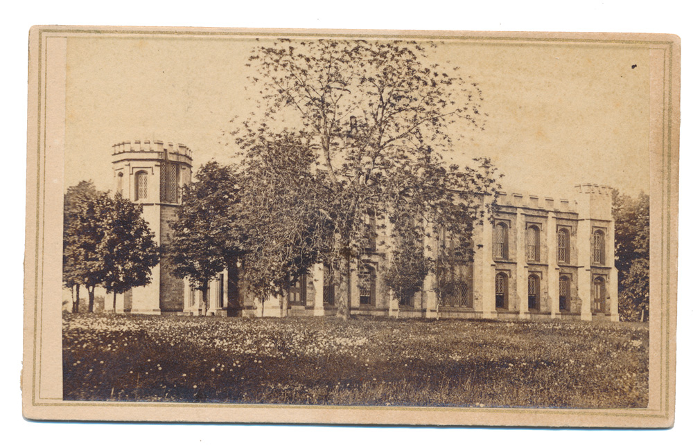 CDV OF THE “OLD WEST POINT LIBRARY”