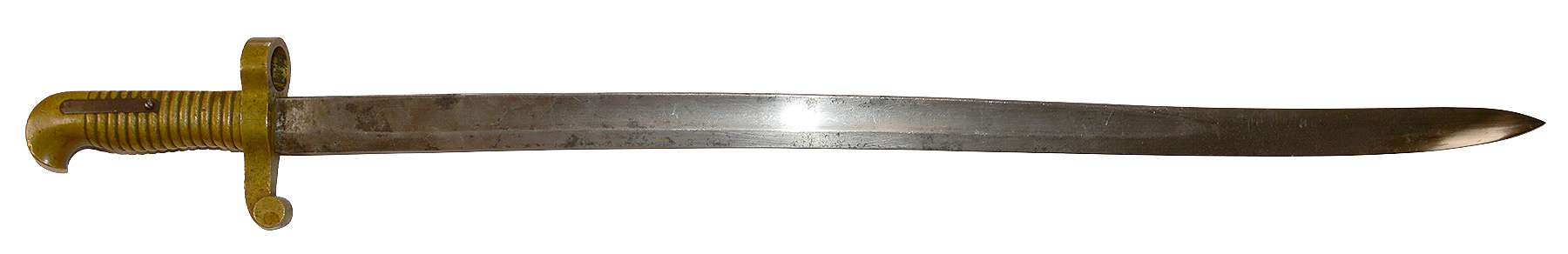 SWORD BAYONET FOR THE COLT ALTERATION OF THE M1841 MISSISSIPPI RIFLE
