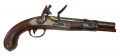 RARE US MODEL 1813 MARTIAL FLINTLOCK PISTOL