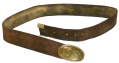 CIVIL WAR INFANTRY BELT AND BUCKLE
