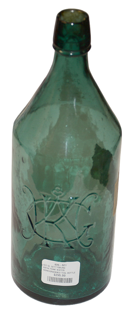 GETTYSBURG KATALYSINE WATER MONOGRAMMED BOTTLE (GKW)