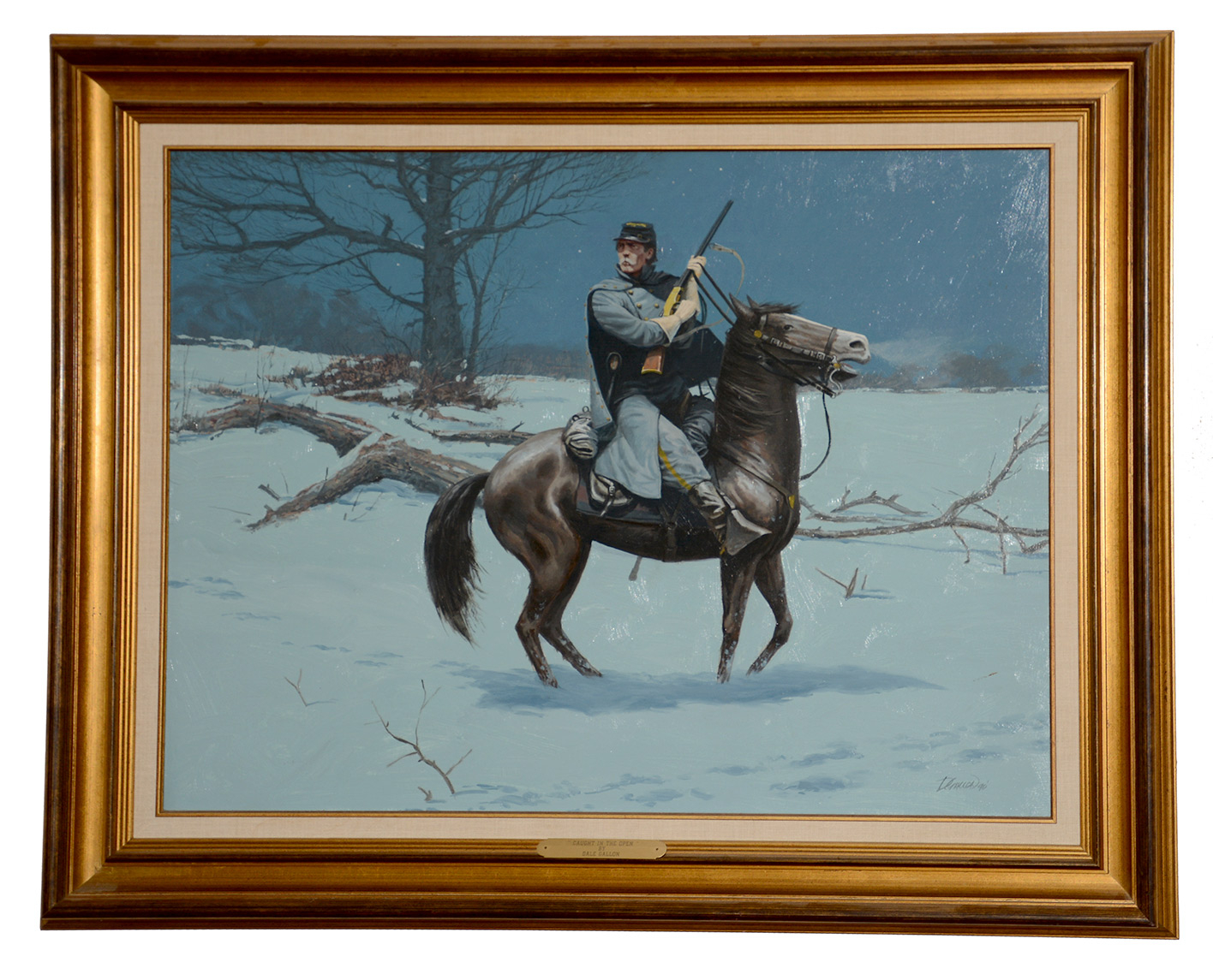 ORIGINAL DALE GALLON OIL PAINTING — 