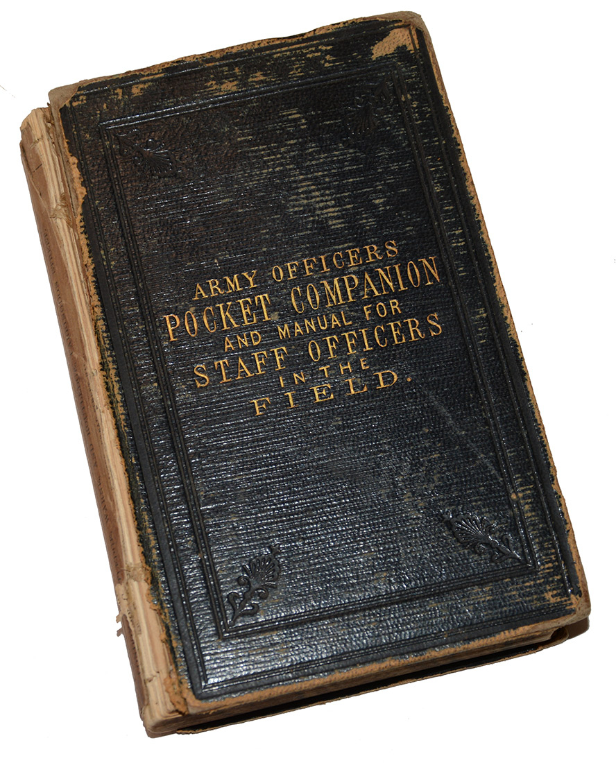 IDENTIFIED COPY OF CRAIGHILL’S CIVIL WAR “ARMY OFFICER’S POCKET COMPANION”