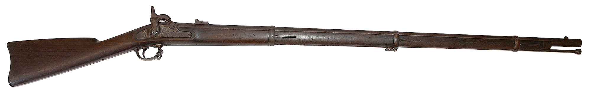 A MODEL 1863 SPRINGFIELD CAPTURED FROM A CONFEDERATE AT SAILOR'S CREEK