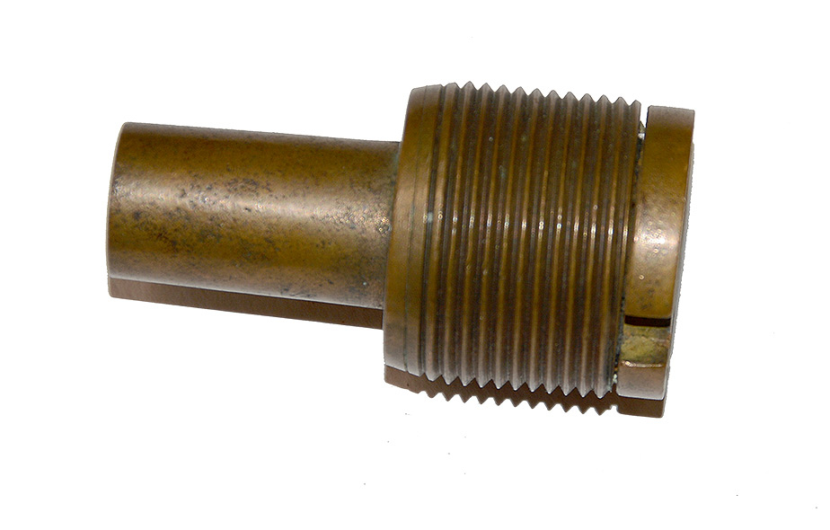 NON-DUG -- US NAVAL WATERCAP FUSE WITH BUSHING, DATED 1862