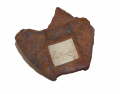 GETTYSBURG RELIC SHELL FRAGMENT: MILLER POST 551, YORK SPRINGS, ADAMS COUNTY, PA