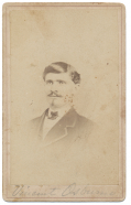 CDV OF VINCENT OSBURN, 10TH KENTUCKY CAVALRY