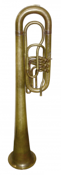 OVER-THE-SHOULDER E-FLAT BASS SAXHORN