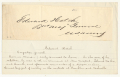 CLIPPED SIGNATURE – BVT. MAJ. GEN. EDWARD HATCH, UNION CAVALRY COMMANDER AND FIRST COLONEL OF THE 9TH US CAVALRY, “BUFFALO SOLDIERS”