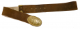 MINTY CIVIL WAR CONTRACTOR MARKED US INFANTRY BUFF BELT AND PLATE