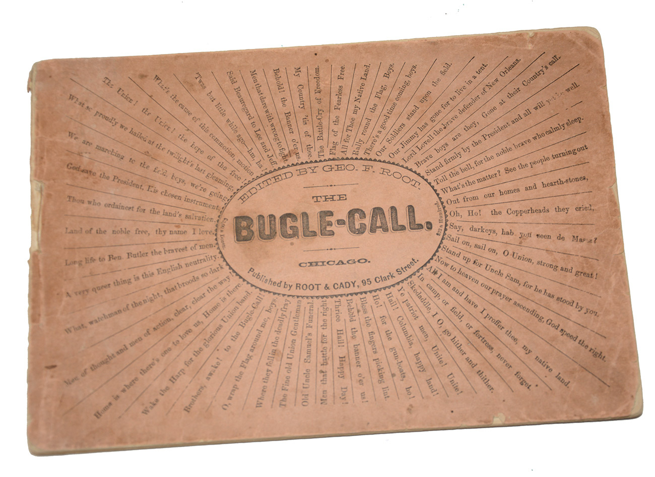 1863 BOOKLET – THE BUGLE-CALL – ROOT & CADY, CHICAGO