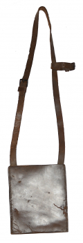 CIVIL WAR PERIOD ENTRENCHING TOOL / SHOVEL CASE WITH SHOULDER STRAP