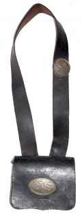 U.S. M1861 INFANTRY CARTRIDGE BOX WITH SLING AND PLATES