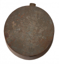 TIN MILITIA STYLE CANTEEN WITH SPOUT