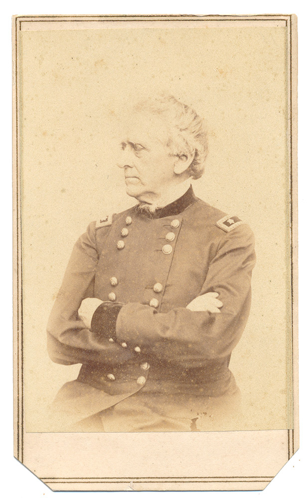 CDV OF MAJOR GENERAL JOHN DIX