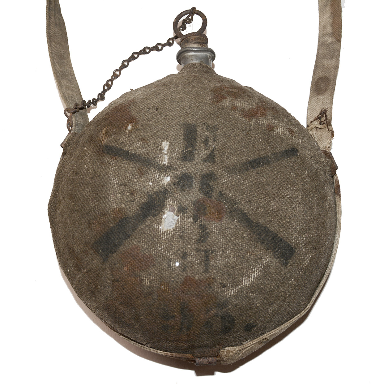 M1858 NY DEPOT CANTEEN WITH SLING AND INDIAN WAR ERA IDENTIFIERS