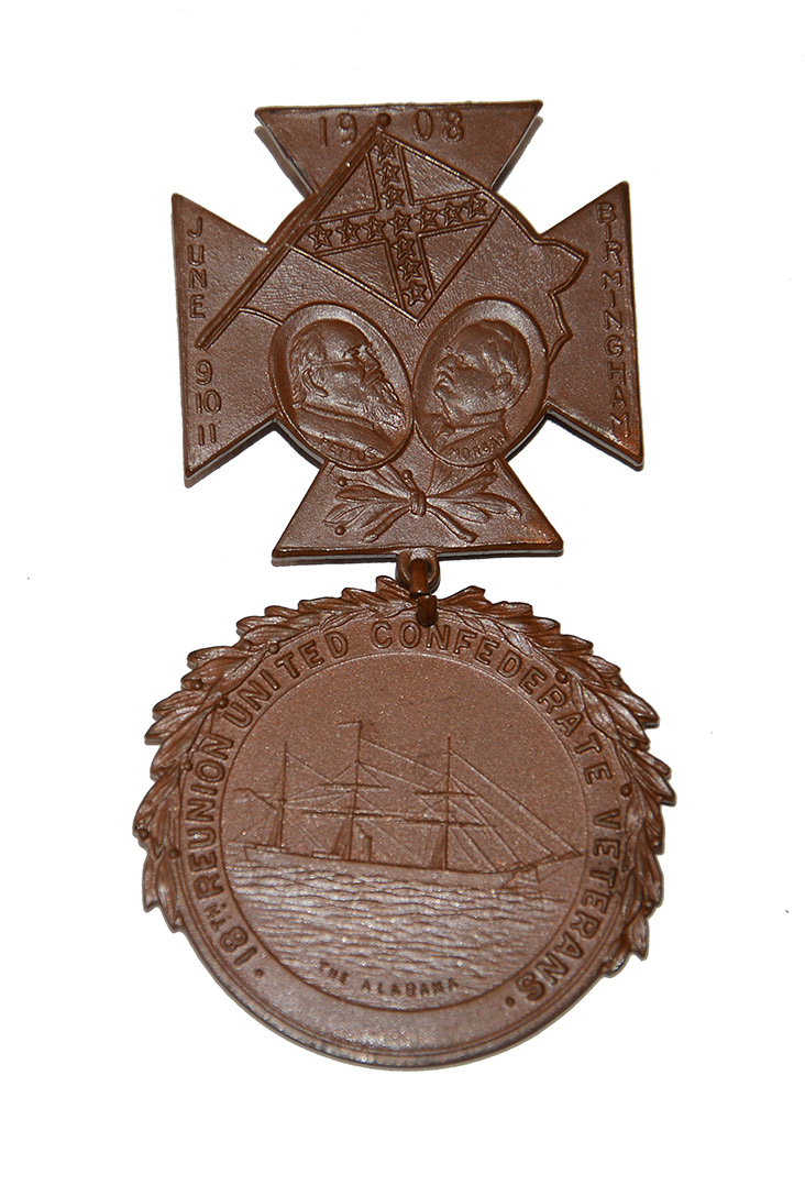 BIRMINGHAM ALABAMA 1908 UCV REUNION BADGE