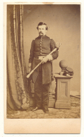 CDV PHOTO OF LT. WILLIAM A. REILLY, 18TH & 115TH PA. INF.