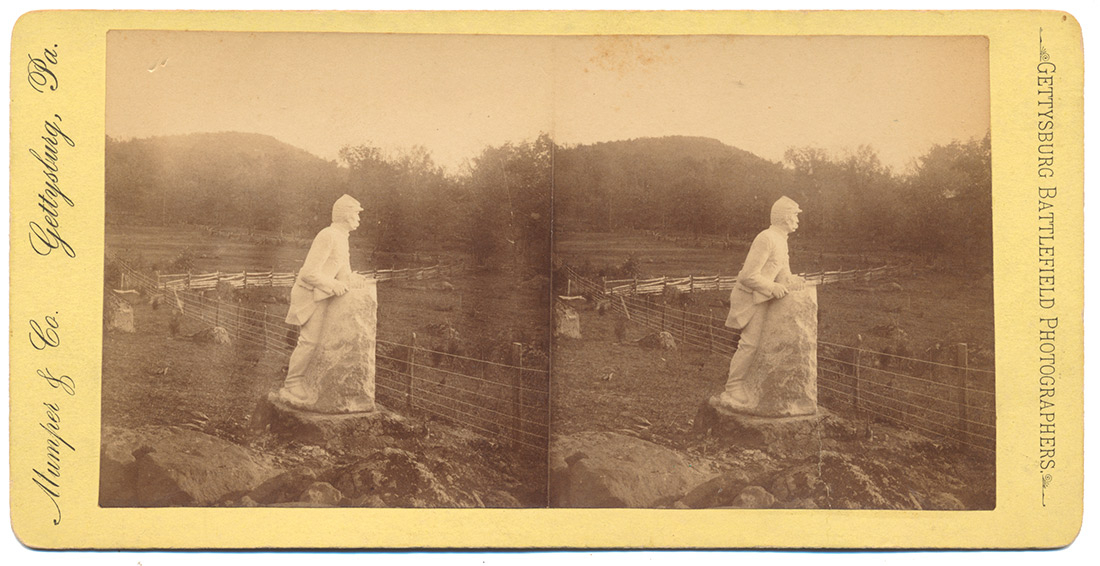 RARE MUMPER STEREOVIEW 2nd MASSACHUSETTS -  “ANDREW’S” SHARPSHOOTERS 