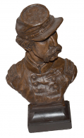 JOSHUA CHAMBERLAIN BUST BY RON TUNISON