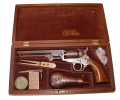 A GORGEOUS CASED ANTE-BELLUM MODEL 1849 COLT POCKET REVOLVER