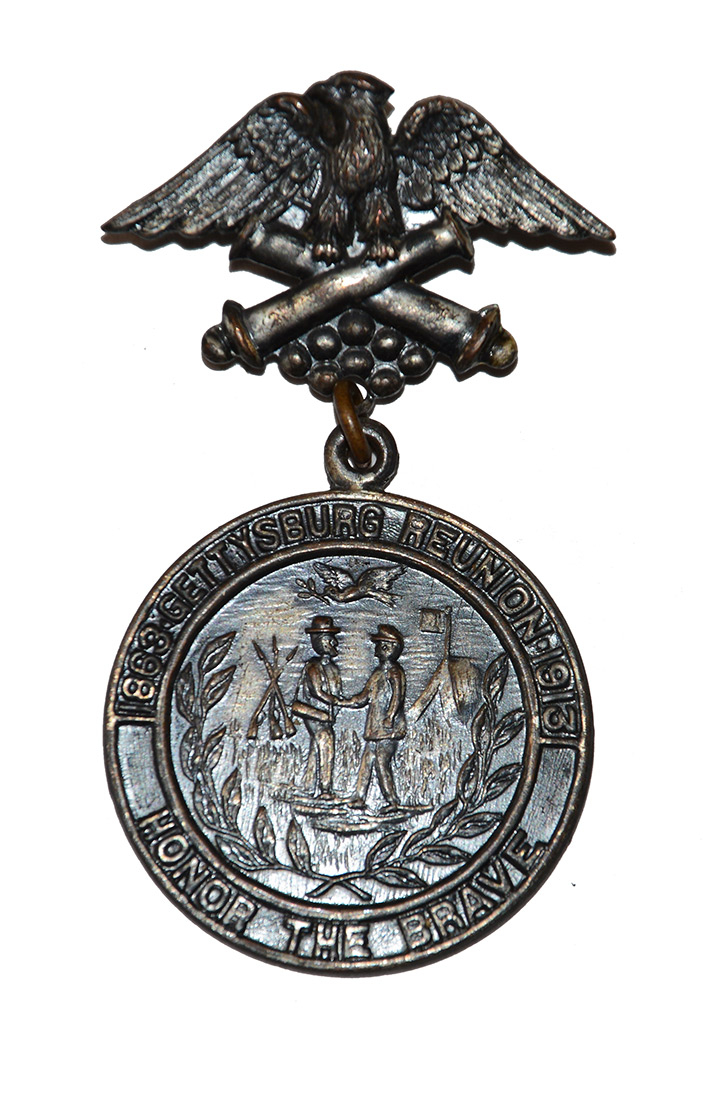 GETTYSBURG 50TH ANNIVERSARY 1913 SOUVENIR MEDAL