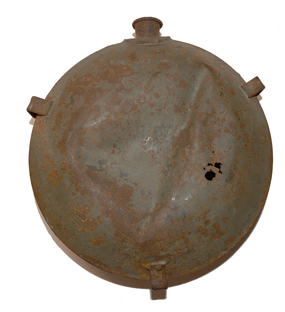 MODEL 1858 SMOOTH SIDE CANTEEN - TIN SPOUT, ST. LOUIS ARSENAL