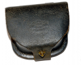 U.S. REGULATION PERCUSSION CAP POUCH BY S.H. YOUNG & CO., NEWARK, NEW JERSEY — INSPECTOR MARKED