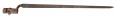 BAYONET FOR THE MODEL 1835/40 .69 CALIBER MUSKET