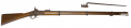 POSSIBLY A CONFEDERATE IMPORTED ENFIELD WITH BAYONET