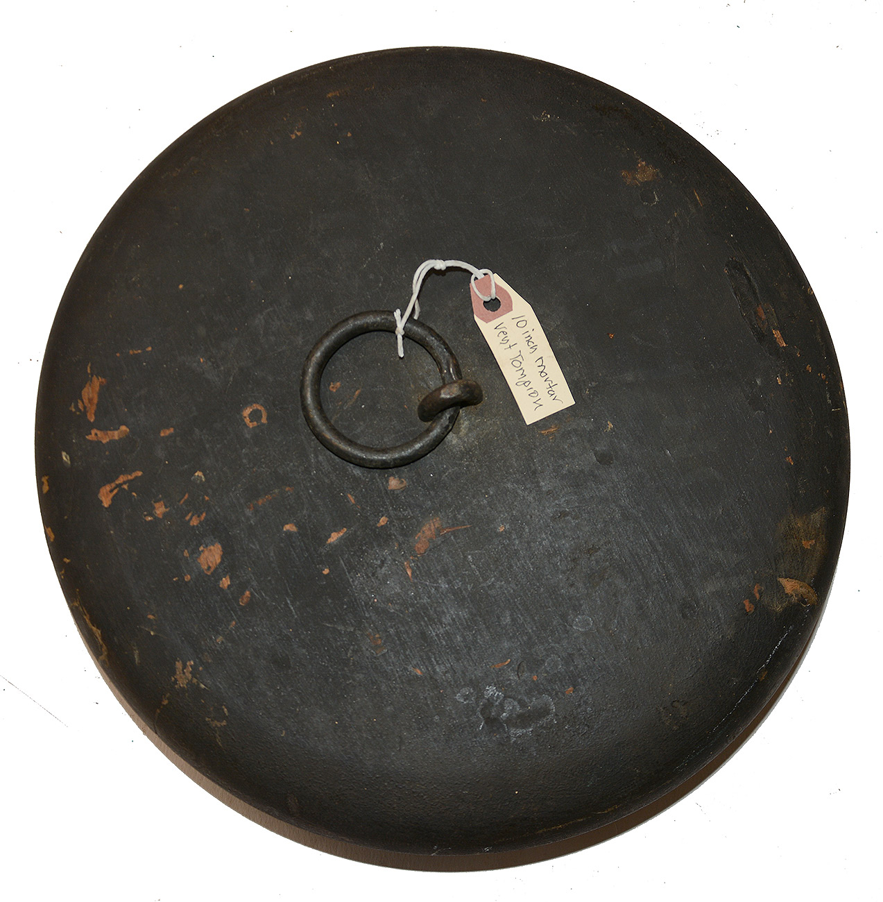 US M-1841 TEN-INCH SIEGE OR SEACOAST MORTAR TOMPION
