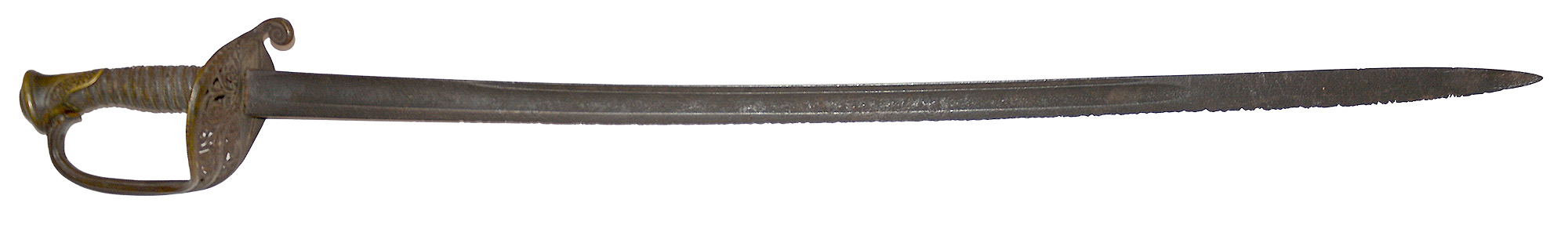 US MODEL 1850 STAFF OFFICER'S SWORD RECOVERED ON THE GETTYSBURG BATTLEFIELD  - GEISELMAN COLLECTION