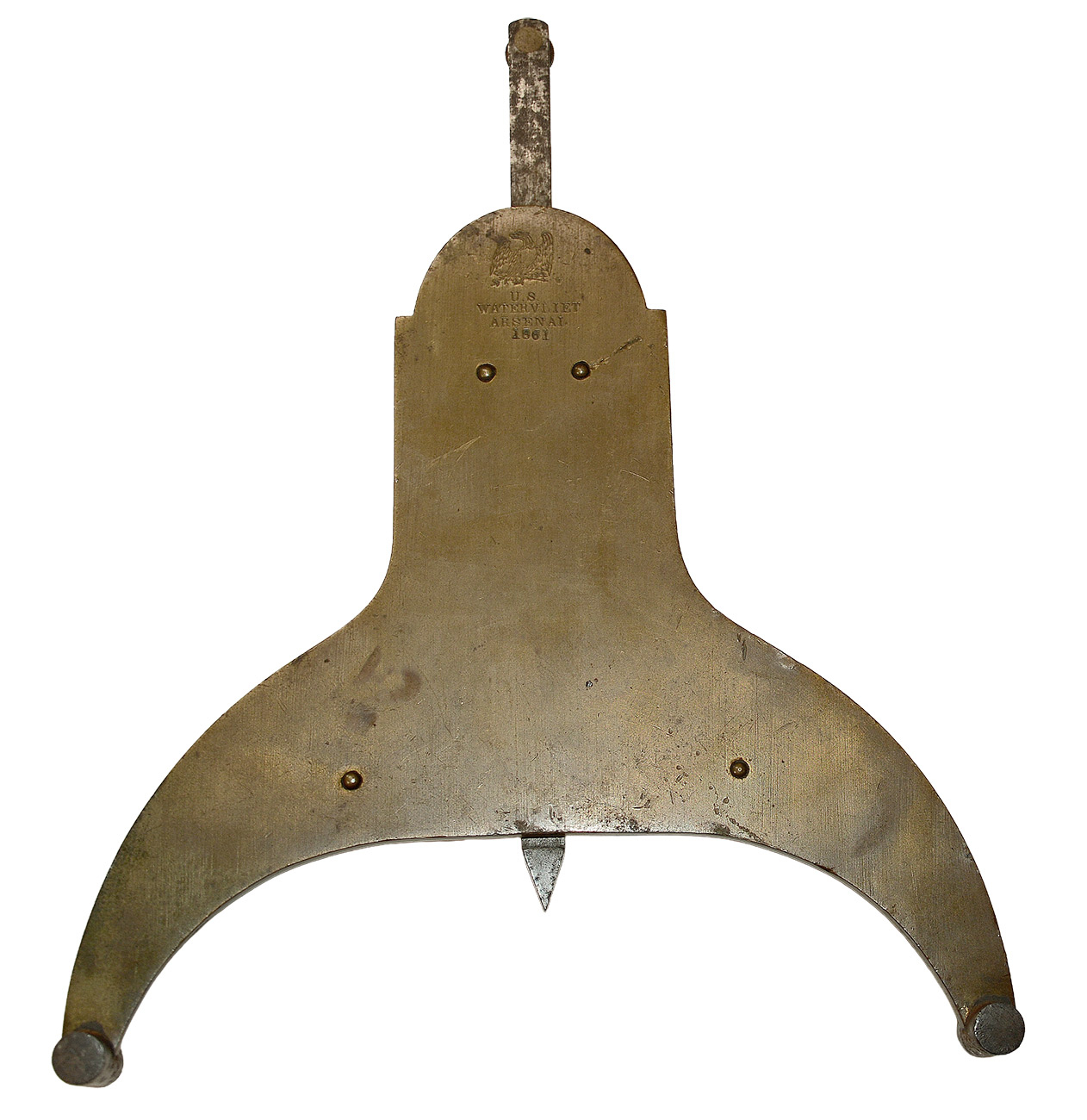 WATERVLIET ARSENAL 1861 DATED GUNNER’S LEVEL