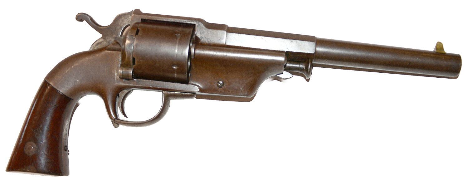A RARELY OFFERED LIP FIRE ARMY .44 CALIBER REVOLVER FROM THE CIVIL WAR
