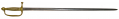 U.S. MODEL 1840 MUSICIAN’S SWORD BY AMES, DATED 1862, NO SCABBARD