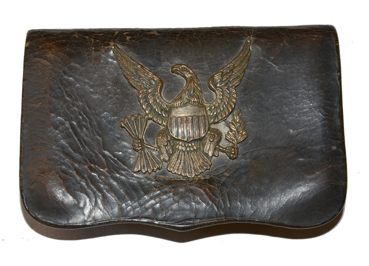 CIVIL WAR PISTOL CARTRIDGE BOX