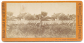 TIPTON GETTYSBURG STEREOVIEW CARD – GENERAL MEADE’S HEADQUARTERS WITH DANNER TAG