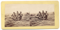 VERY RARE TIPTON GETTYSBURG STEREOVIEW – ICONIC CONFEDERATE PRISONERS ON SEMINARY RIDGE