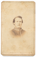 CDV PHOTO OF GEORGE ROBINSON, 11TH PENNSYLVANIA CAVALRY