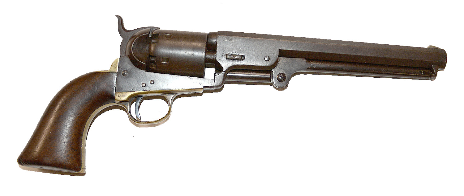 A FIRST PRODUCTION YEAR MODEL 1851 COLT NAVY REVOLVER